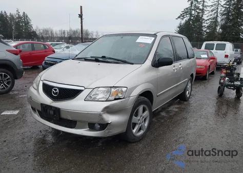 2003 Mazda Mpv Es/Lx/Lx-Sv z USA, uszkodzony, nr VIN JM3LW28JX30357542